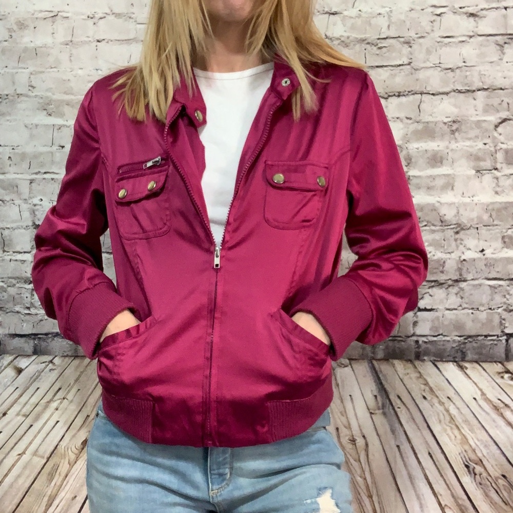 ‼️MAX Rave Fuchsia Jacket Size Large‼️ - Picture 4 of 8